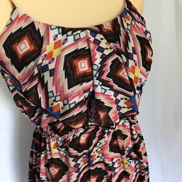Rue 21 Sleeveless Multi Pattern and Colors Mini Sleeveless Dress S - Picture 2 of 7